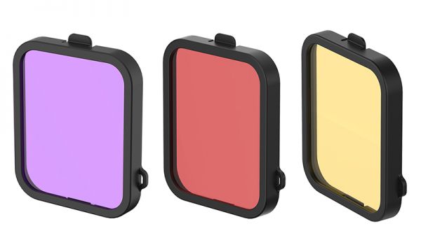 SeaLife Shipping Red, Magenta and Yellow Filters for SportDiver Smartphone Housings