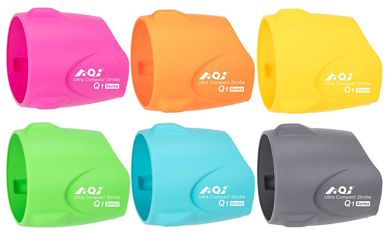 AOI Announces Protective Silicone Sleeves for Q1-Series Strobes